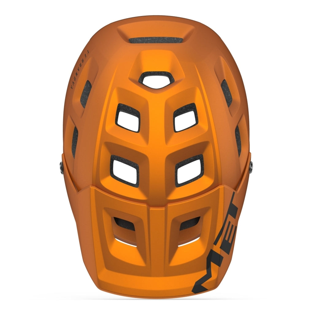 Fietshelm - MET - Terranova MIPS - Orange/Titanium Metallic Fietshelm - MET - Terranova MIPS - Orange/Titanium Metallic